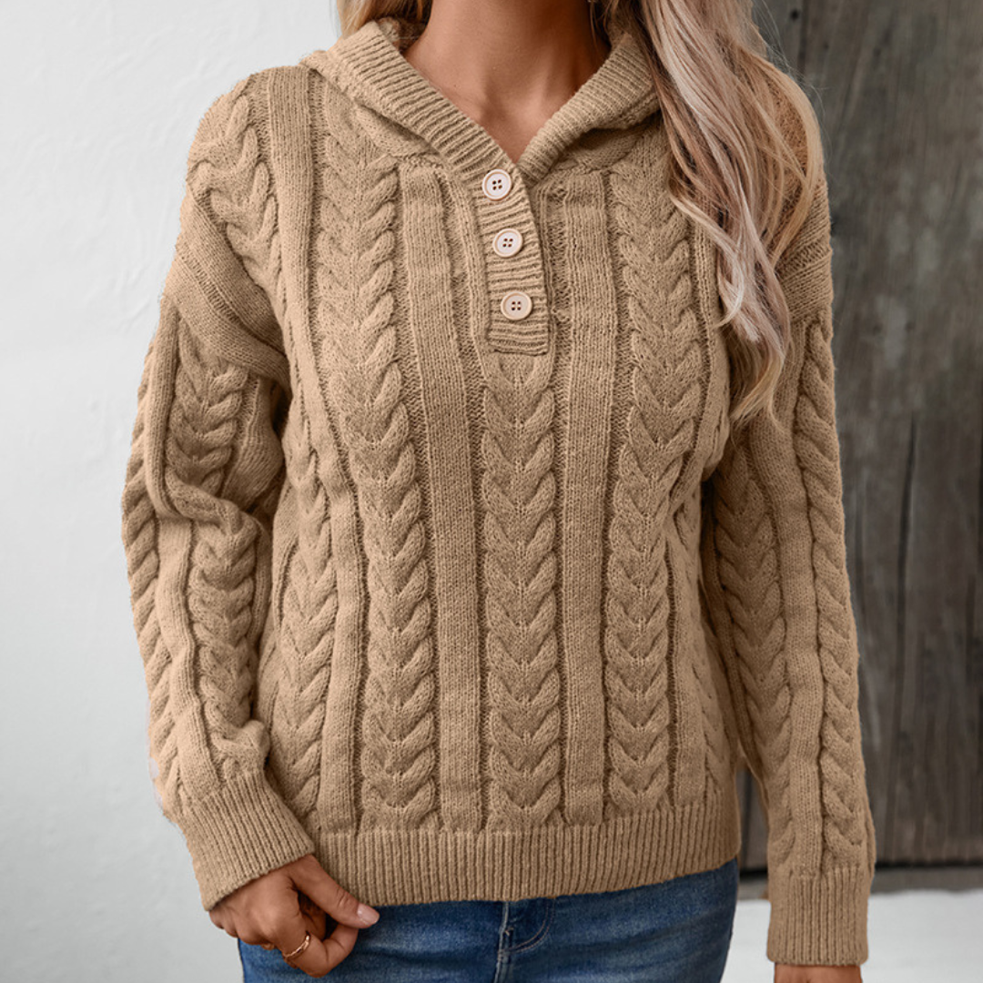 Zopfmuster Pullover Damen | Kuschelig Warm & Oversized 3