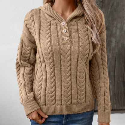 Zopfmuster Pullover Damen | Kuschelig Warm & Oversized 3