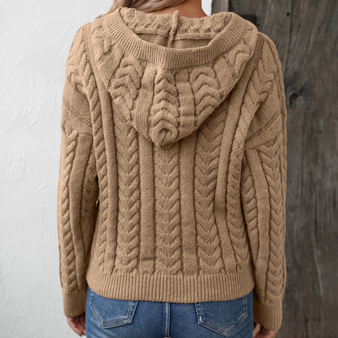 Zopfmuster Pullover Damen | Kuschelig Warm & Oversized 4