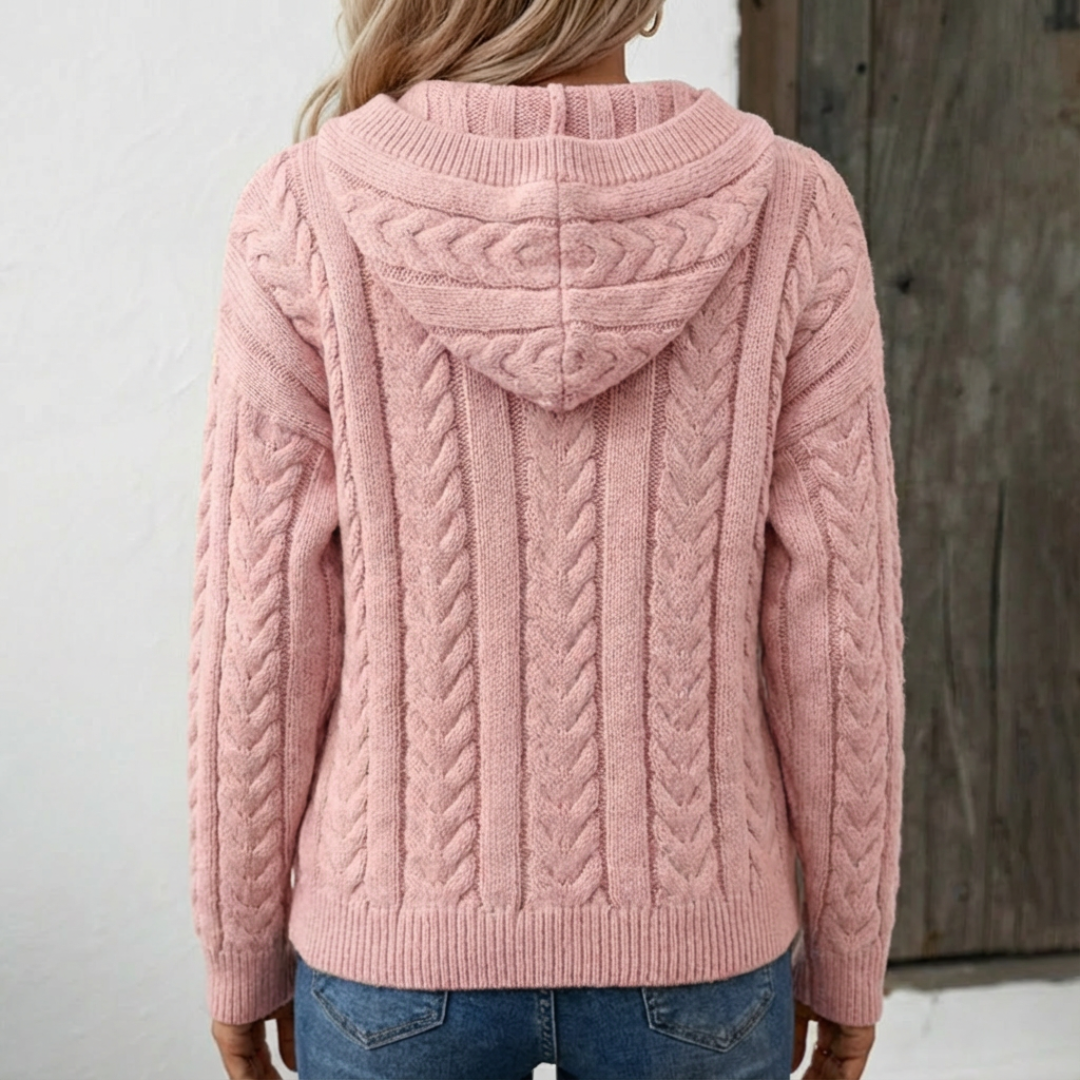 Zopfmuster Pullover Damen | Kuschelig Warm & Oversized 2