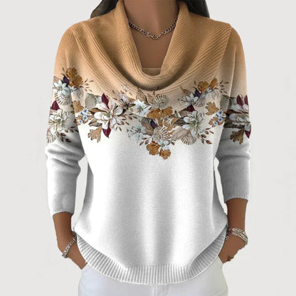 Pullover Damen | Drapierter Ausschnitt & Soft-Touch 1