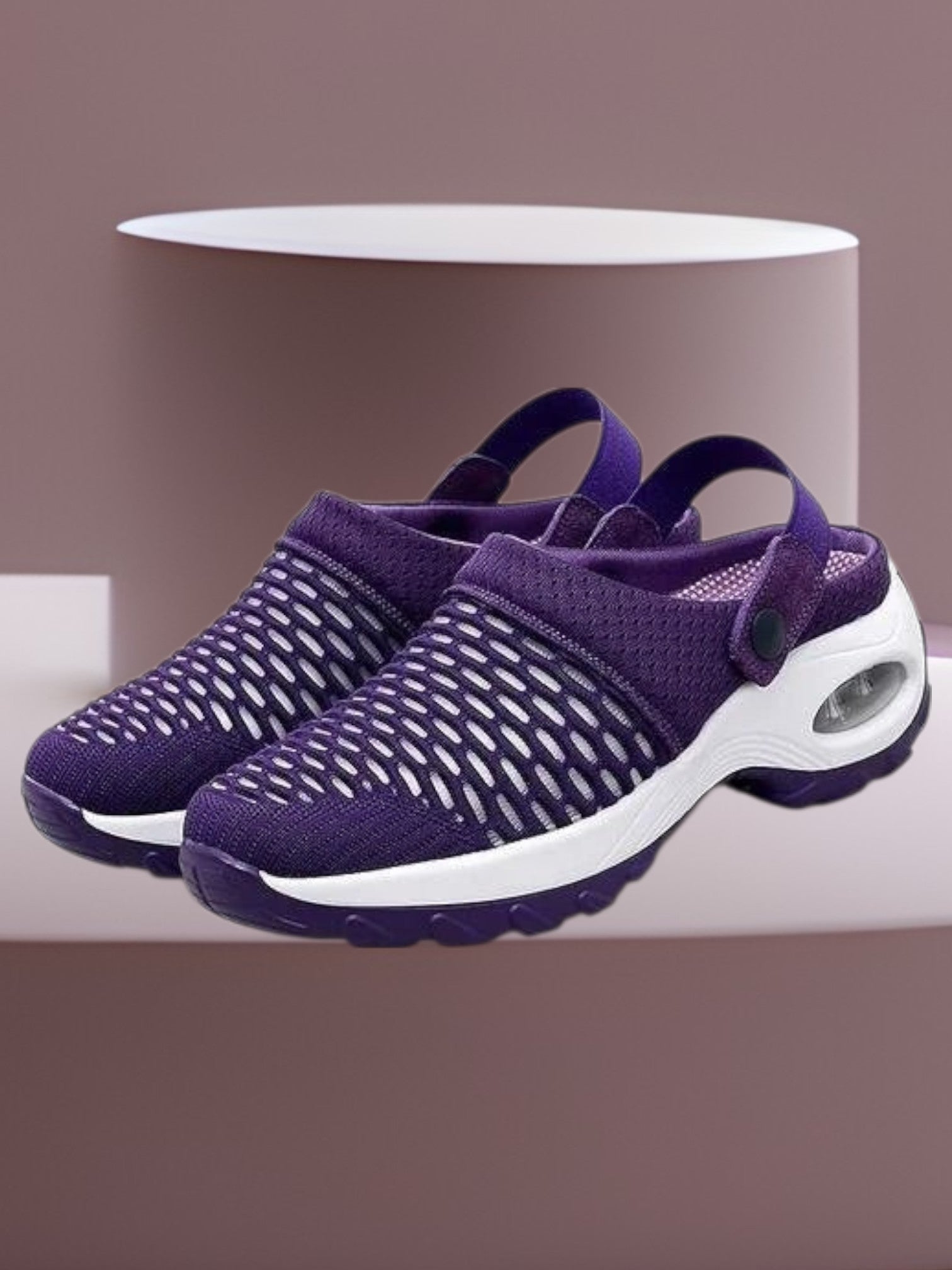 Luftkissenschuhe mit ergonomischem Design und stoßdämpfender Sohle für Frauen