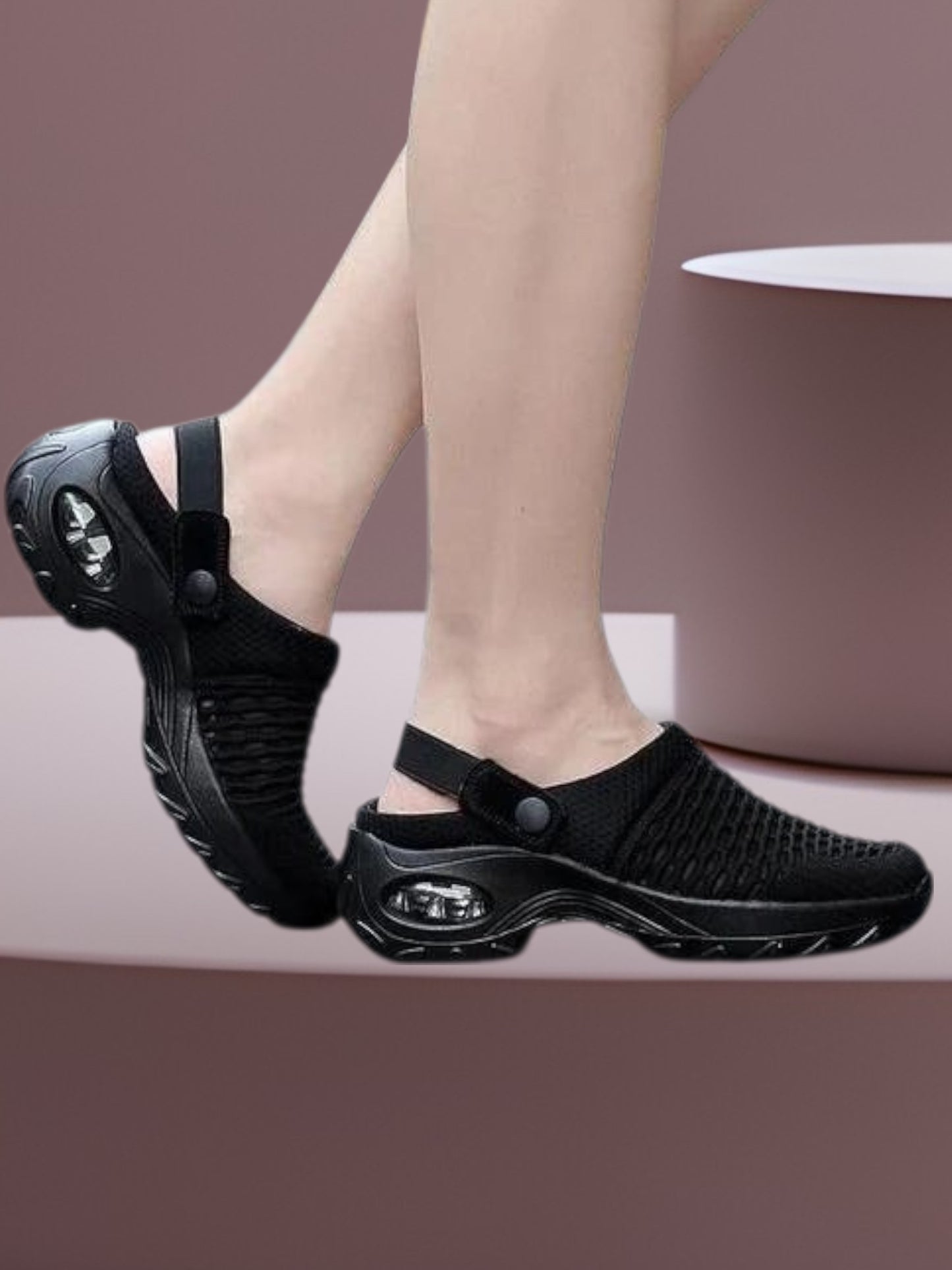 Luftkissenschuhe mit ergonomischem Design und stoßdämpfender Sohle für Frauen
