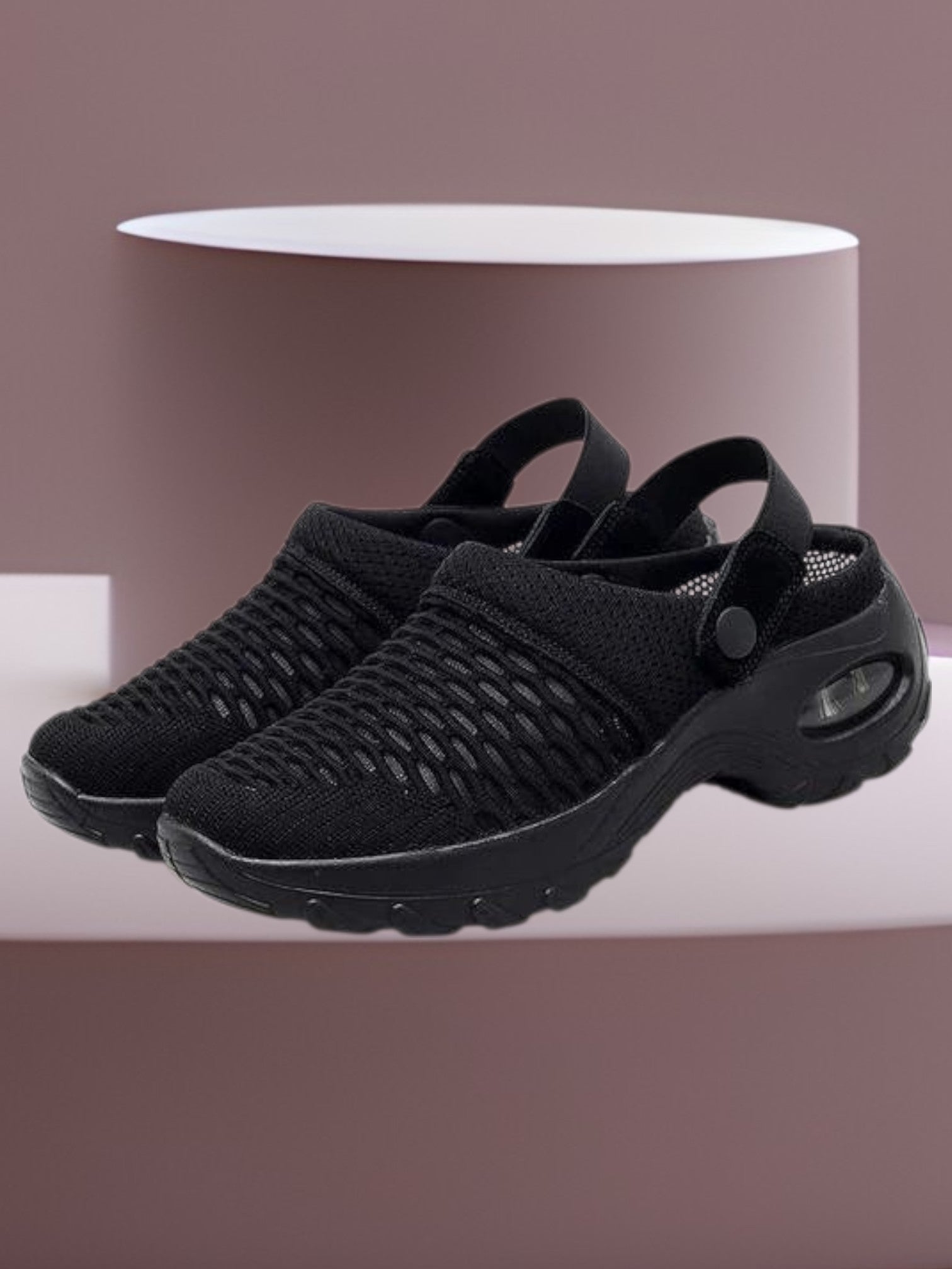 Luftkissenschuhe mit ergonomischem Design und stoßdämpfender Sohle für Frauen
