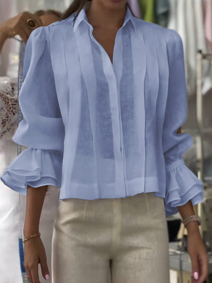 Orvianne™ Bluse mit Falten 2