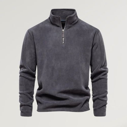 Oskar Fleece-Rollkragenpullover 0
