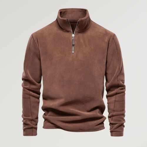 Oskar Fleece-Rollkragenpullover 1