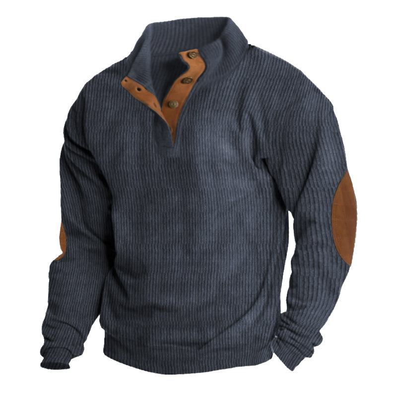 Outdoor-Pullover für Herren | Wetterbeständig, Strapazierfähig