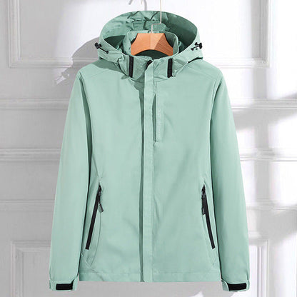 Funktionsjacke Damen | Wind- & Wetterschutz mit Kapuze 1