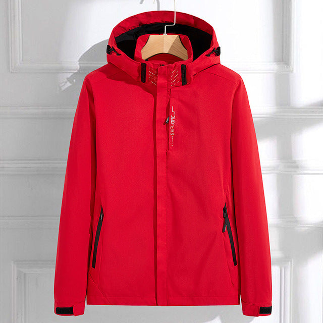 Funktionsjacke Damen | Wind- & Wetterschutz mit Kapuze 2