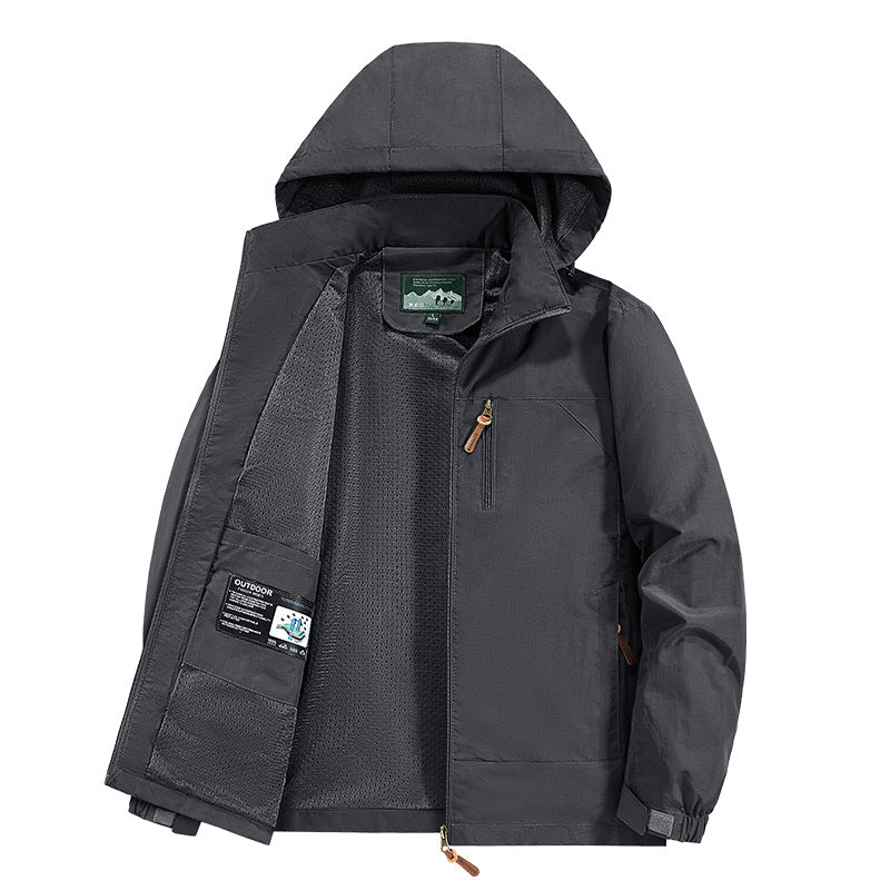 Outdoorjacke Herren | Wasserabweisend & Atmungsaktiv