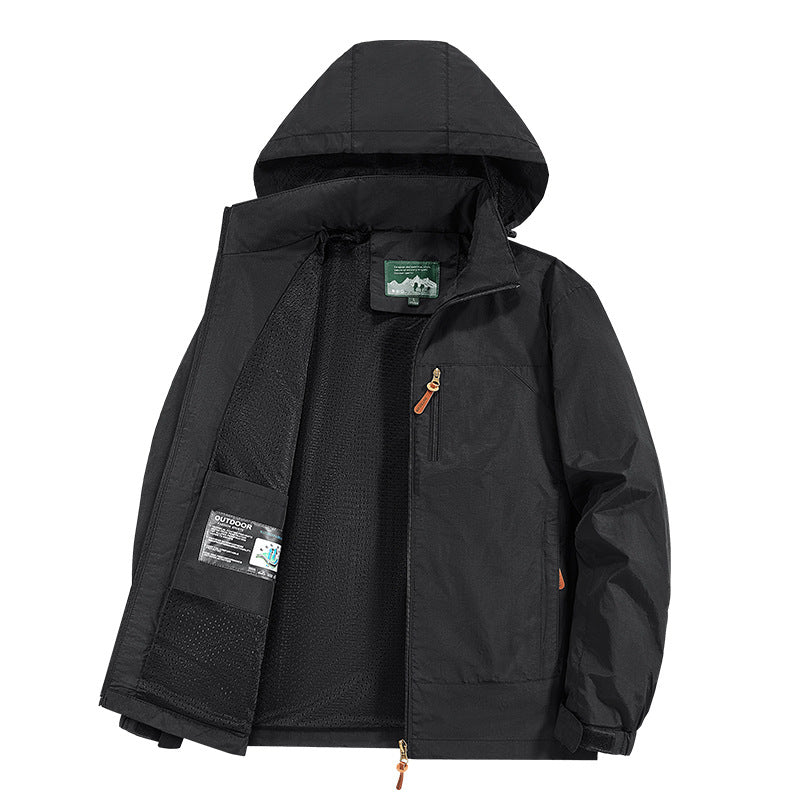 Outdoorjacke Herren | Wasserabweisend & Atmungsaktiv