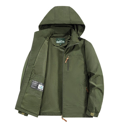 Outdoorjacke Herren | Wasserabweisend & Atmungsaktiv