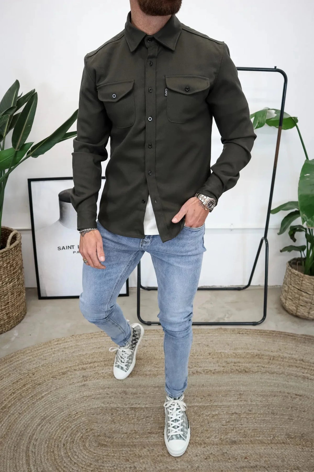 Overshirt Herren | Wasserabweisend & Vielseitig