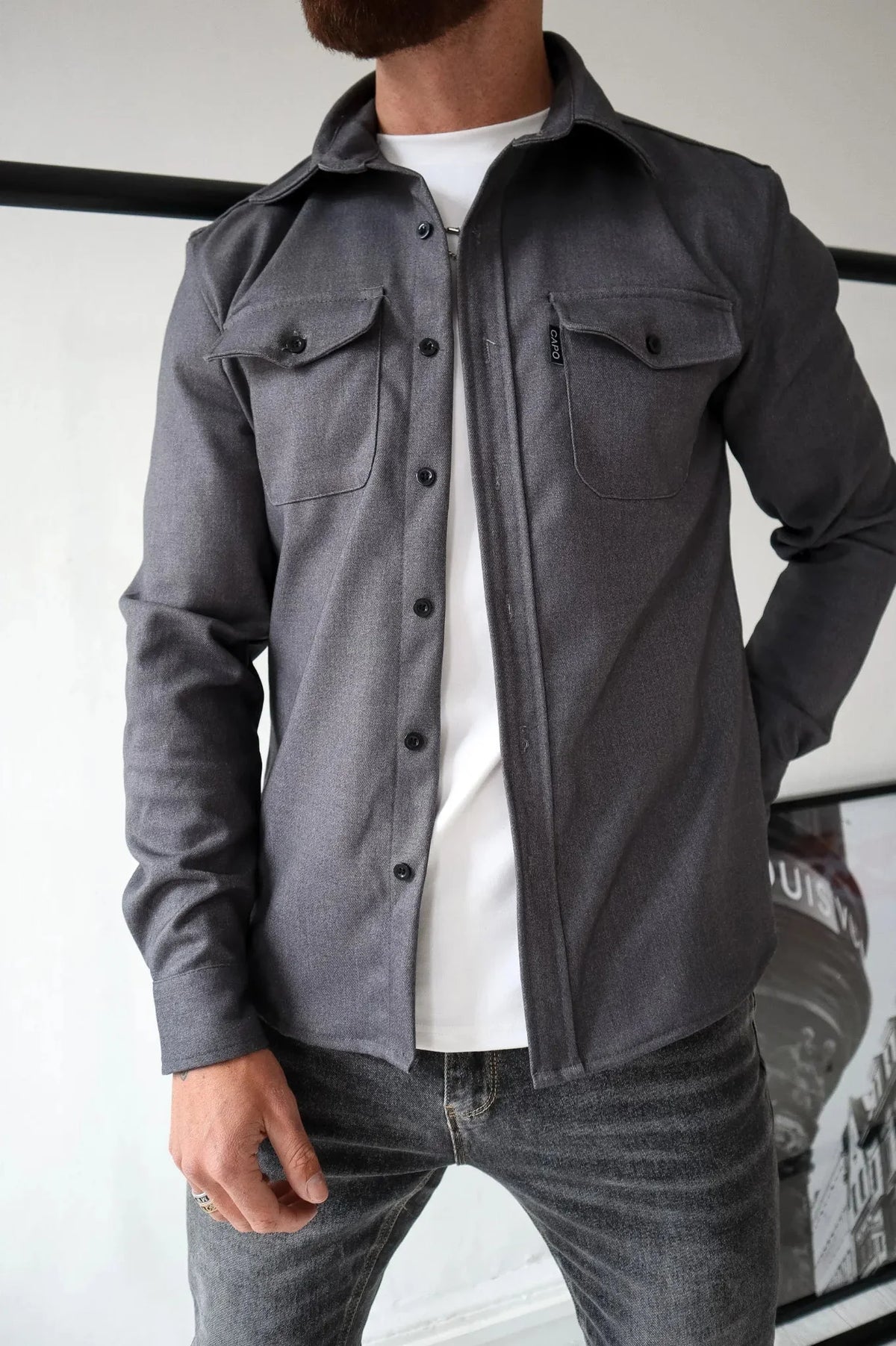 Overshirt Herren | Wasserabweisend & Vielseitig
