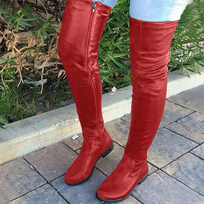 Overknee Stiefel Damen | Schlanke Passform