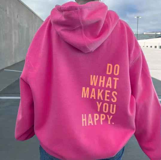 Oversize Hoodie Damen | Statement-Print