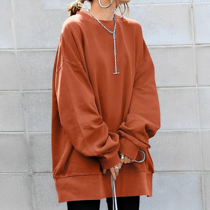Oversize-Pullover für Damen | Strukturierter Stoff