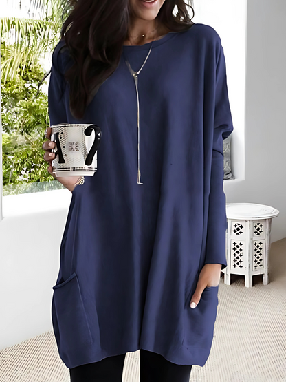 Oversize Pullover für Damen | Mit Taschen