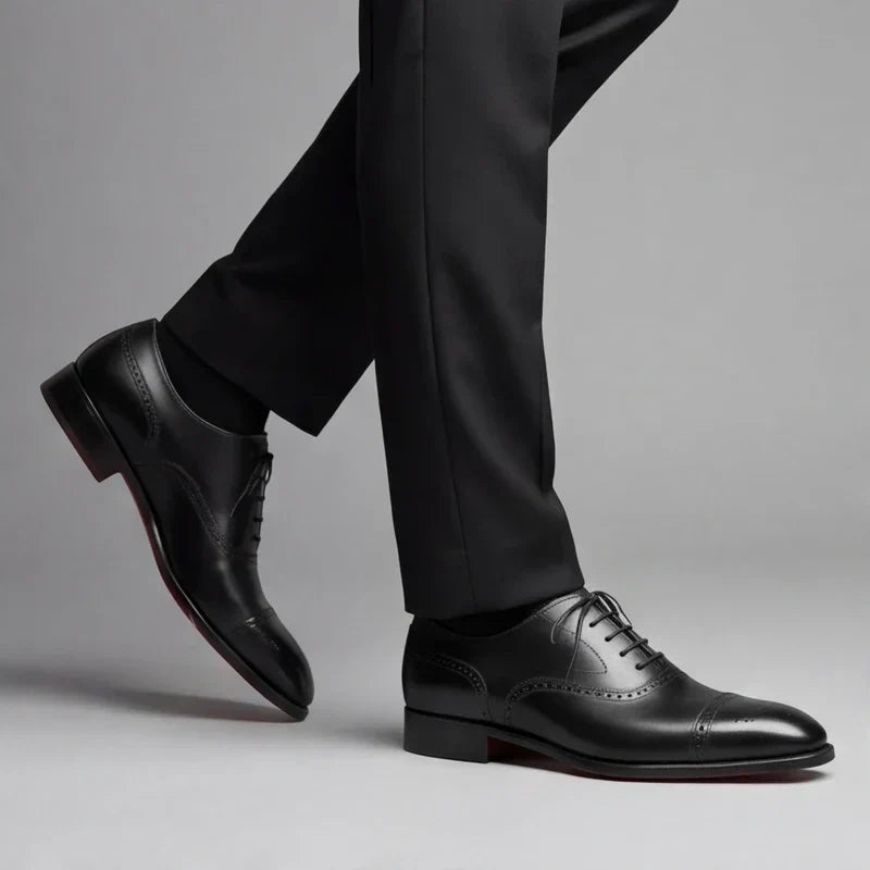 Oxford Schuhe Herren | Brogue-Design & Gepolstert 6