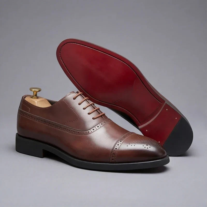 Oxford Schuhe Herren | Brogue-Design & Gepolstert 9