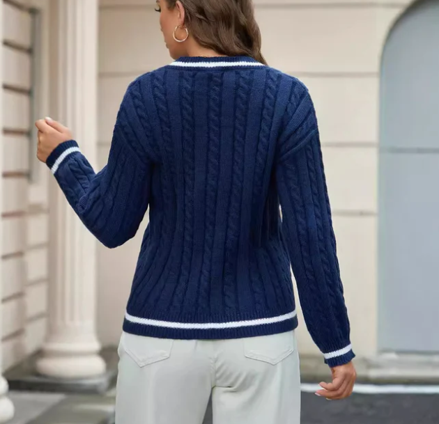 Kabelstrickpullover Damen | Weich & Vielseitig Kombinierbar 2