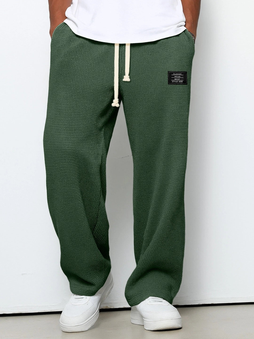Pablo | Weite Hose Damen Verstellbarer Bund Bequem Casual Fit 8