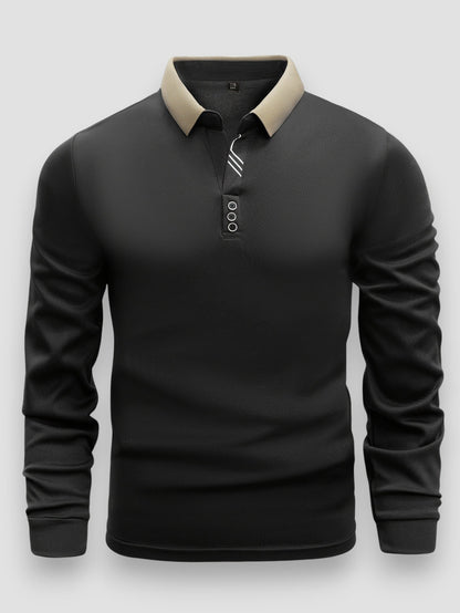 Poloshirt Herren Langarm | Atmungsaktiv & Pflegeleicht 5