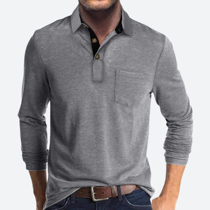 Poloshirt für Herren | Klassisches Design | Normale Passform