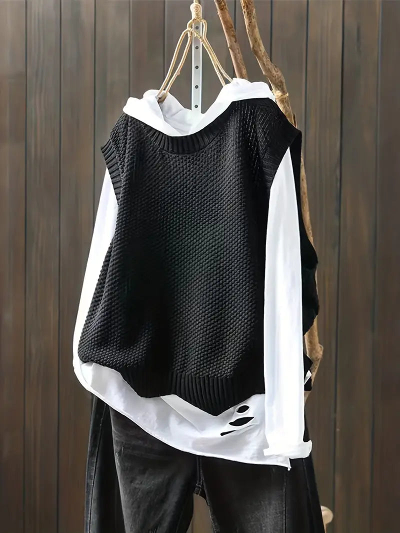 Pullover Damen | Ärmellos & Grobstrick