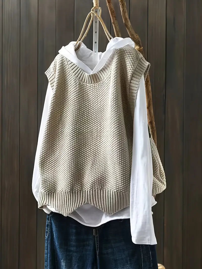 Pullover Damen | Ärmellos & Grobstrick
