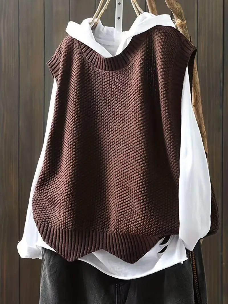 Pullover Damen | Ärmellos & Grobstrick