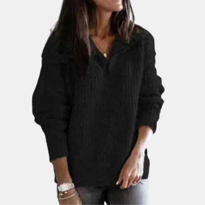 Pullover Damen | Half-Zip & Polokragen