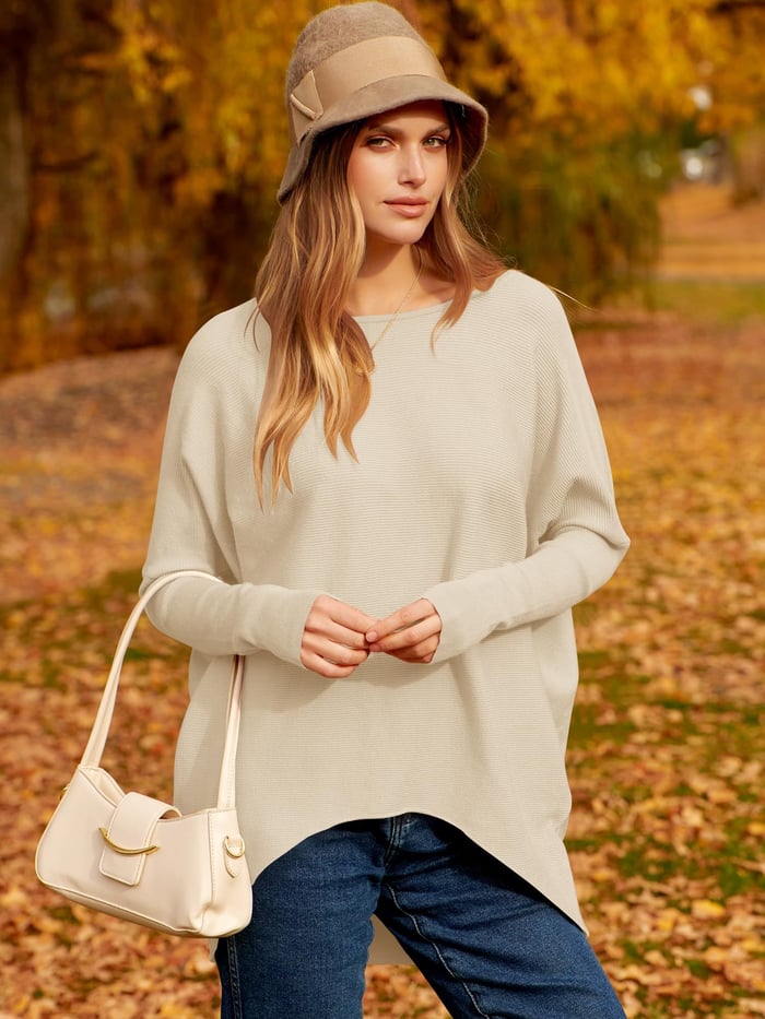Pullover Damen | Oversize & Longshirt-Länge