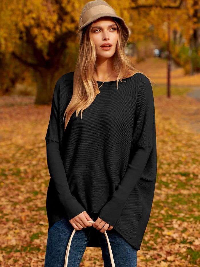 Pullover Damen | Oversize & Longshirt-Länge