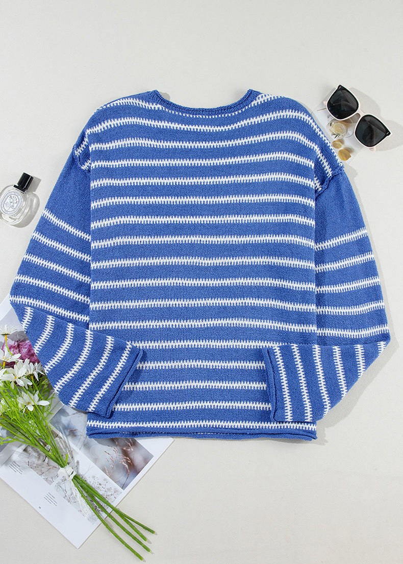 Pullover Damen | Rundhals & Lockere Oversized-Passform
