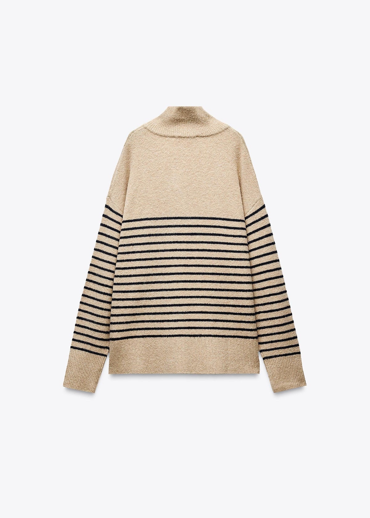 Pullover Damen | Stehkragen & Knopfleiste