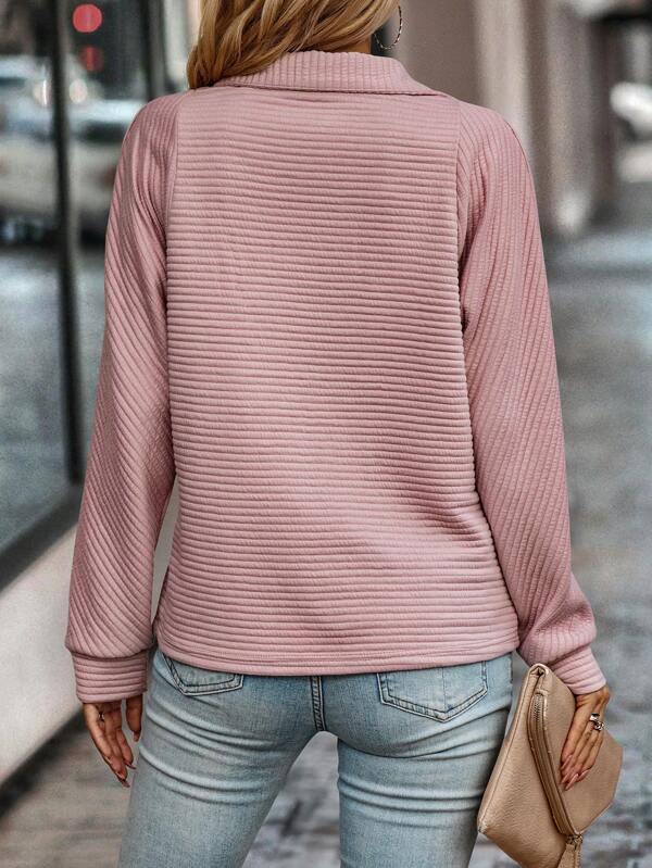 Pullover Damen | Stehkragen & Zip