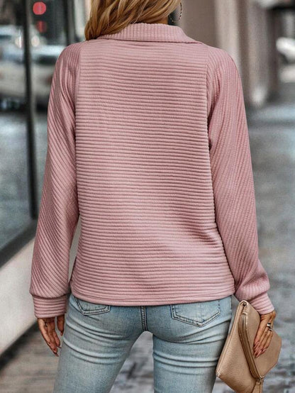 Pullover Damen | Stehkragen & Zip
