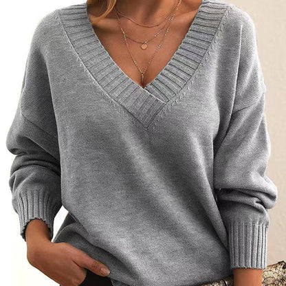 Pullover Damen | V-Ausschnitt & Weicher Komfort