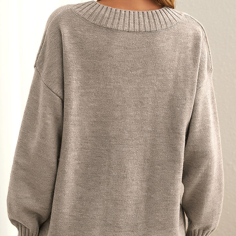 Pullover Damen | V-Ausschnitt & Weicher Komfort