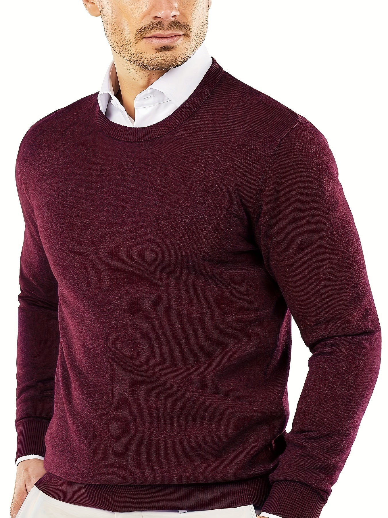 Pullover Herren | Bequem & Elegant mit Rundhalsausschnitt
