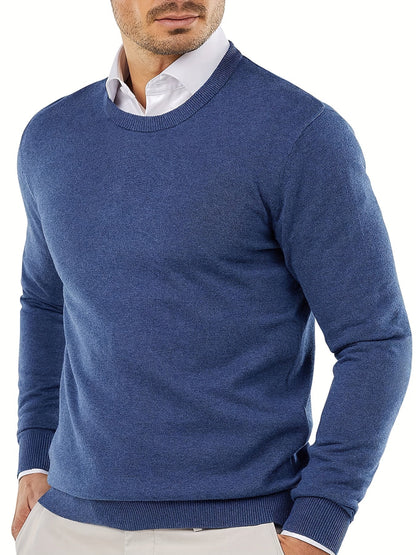 Pullover Herren | Bequem & Elegant mit Rundhalsausschnitt