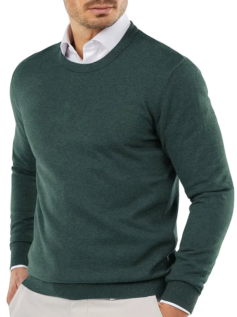 Pullover Herren | Bequem & Elegant mit Rundhalsausschnitt