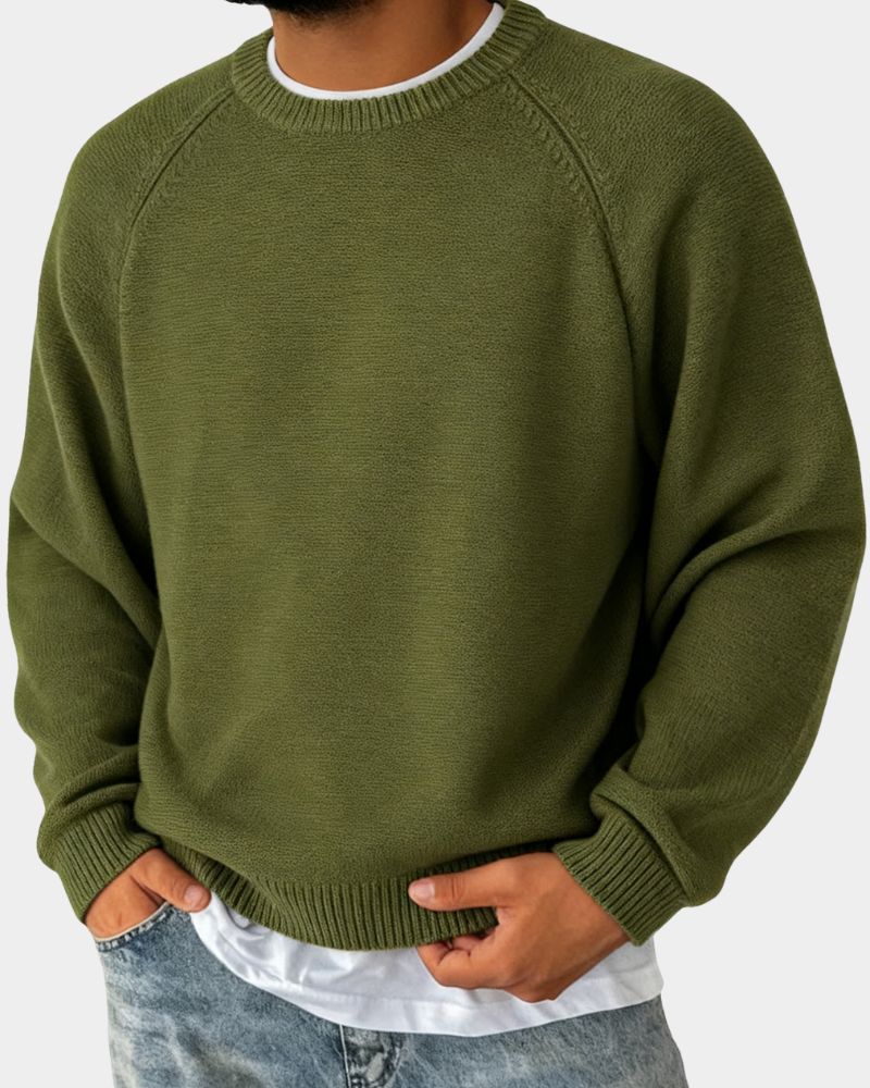 Pullover Herren Rundhals | Weich & Vielseitig