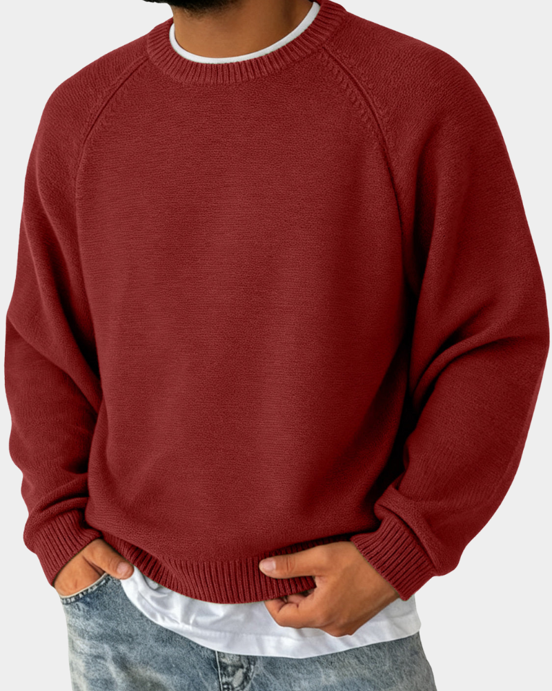 Pullover Herren Rundhals | Weich & Vielseitig