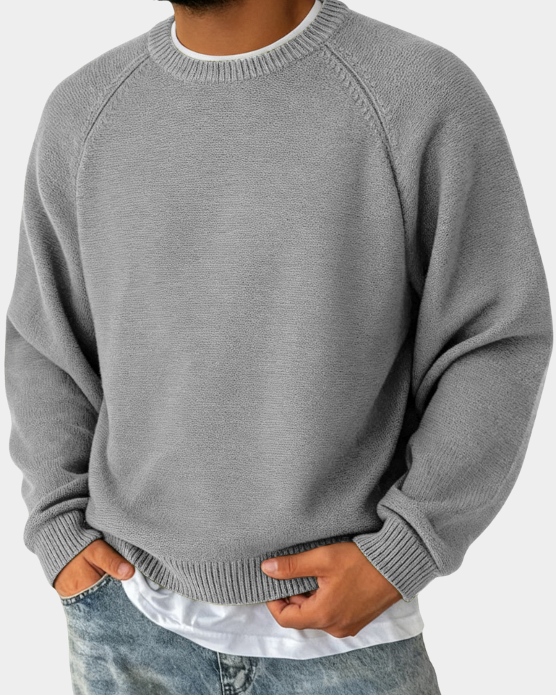 Pullover Herren Rundhals | Weich & Vielseitig