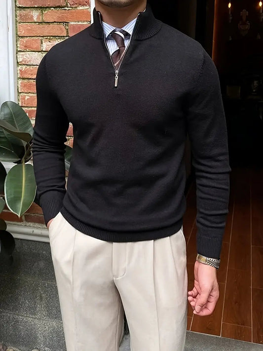 Pullover Herren | Troyer-Kragen & Reißverschluss