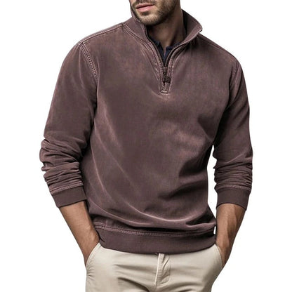 Pullover Herren mit Reißverschluss | Warm & Bequem im Winter 10