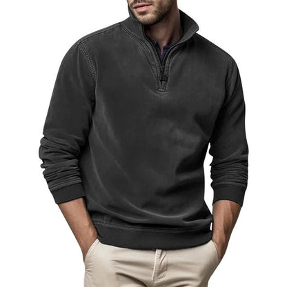 Pullover Herren mit Reißverschluss | Warm & Bequem im Winter 2
